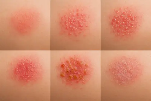 Стадії розвитку екземи: від перших ознак до хронічної форми