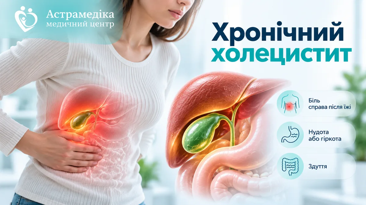 Хронічний холецистит &mdash; біль справа після їжі та інші симптоми